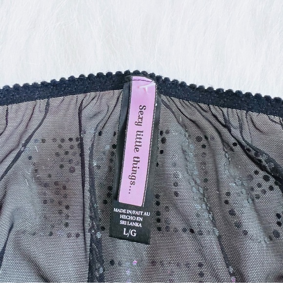 Y2K Rare NWOT Victoria's Secret Sexy Little Things Valentine Panties Size L - Picture 5 of 8